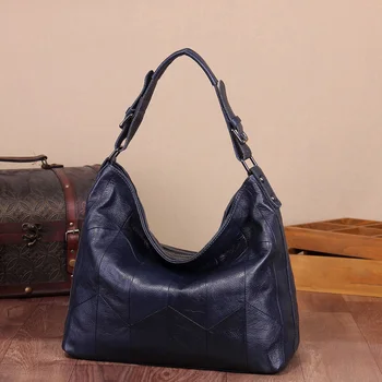 

New Arrival Half Moon Handbag 100% Real Cow Skin Women's Genuine Leather Shoulder Bag Luxury Female Crossbody Messenger Bags