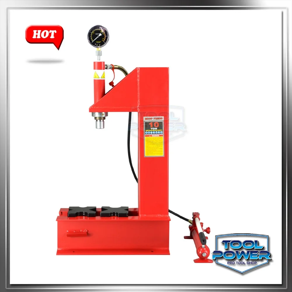 10T C shape Hydraulic cylinder press,hydraulic bearing press machine