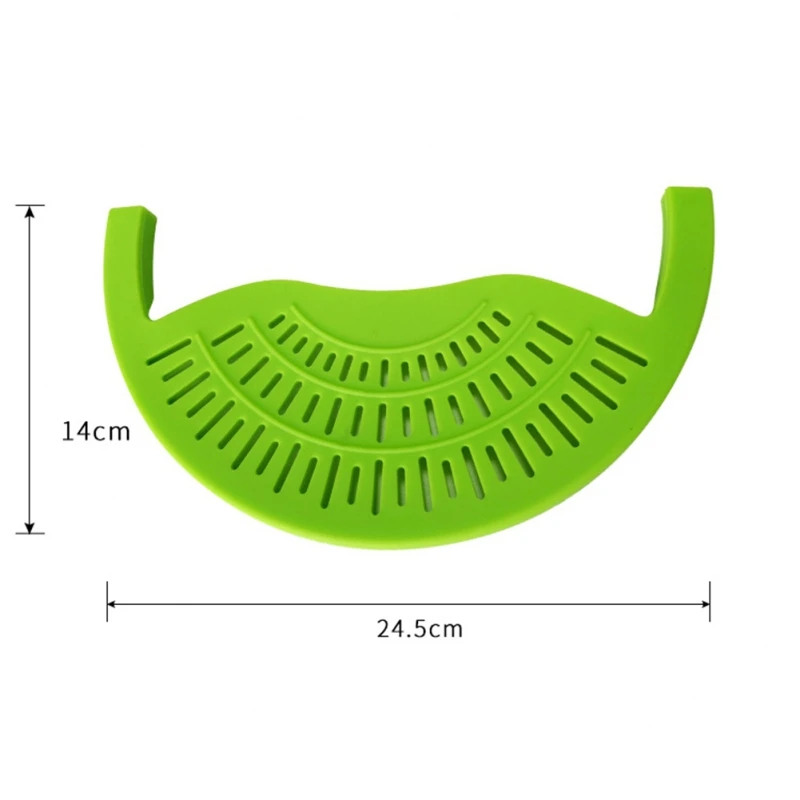 Details about   Food Oil Drainer Silicone Pot Pan Bowl Funnel Strainer Kitchen Rice Washing