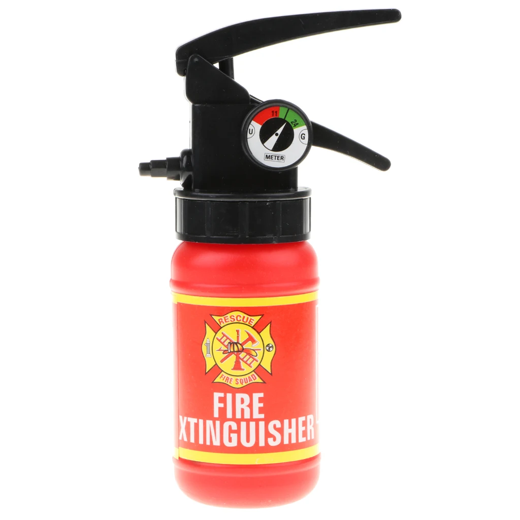 Boy Fireman Costume - Fire Firefighter Toy Sets Extinguisher Model Kid Role Pretend Play Toys Cosplay
