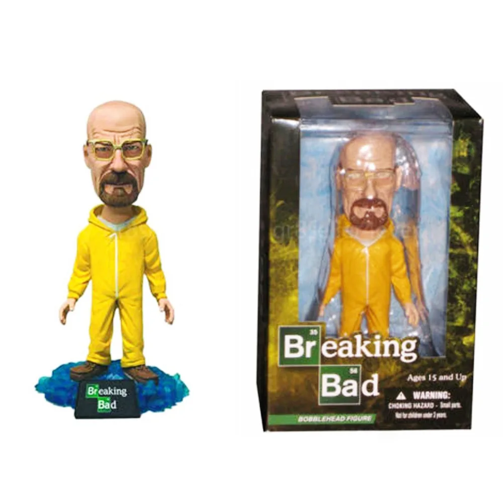 Anime Mezco Breaking Bad Heisenberg Walter White Bobblehead 15cm 6 Action Figure In Box Free Shipping Action Figure Walter Whitefigures Action Figure Aliexpress