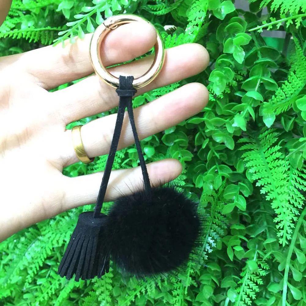 mink fur pompom tassle 7