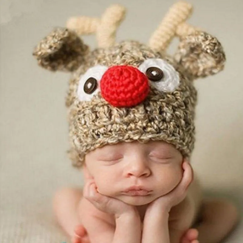 1Pcs-Baby-Hats-Handmade-Deer-Shape-Newborn-Girl-Boy-Winter-Knitted-Caps-Photography-Costume-Photo-Props-Crochet-BB0167 (5)