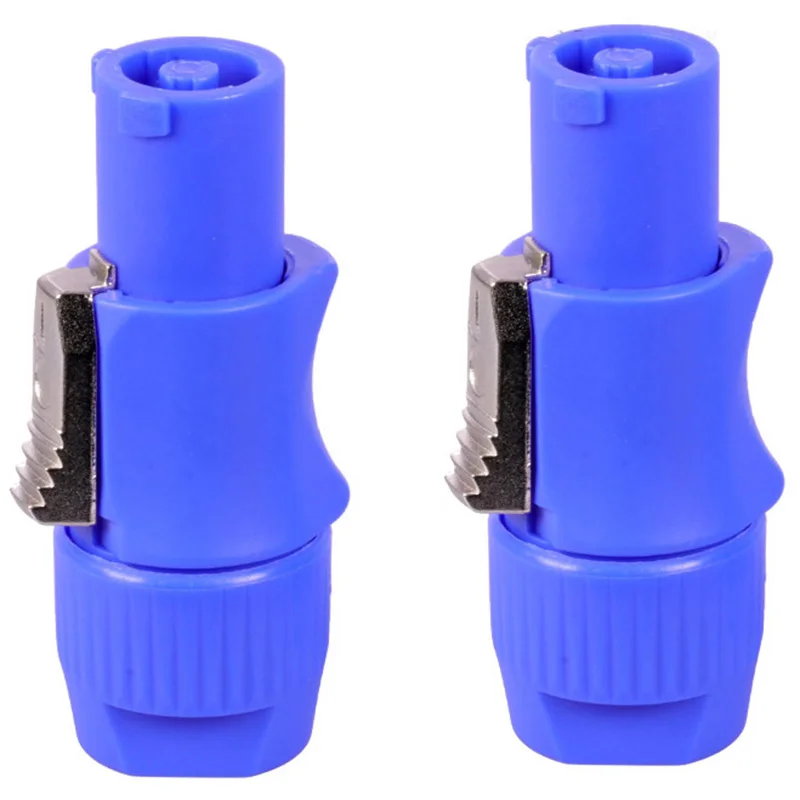 

10Pcs/Lot Nac3Fca Speakon Plug 3 Pin Male Powercon Connector 20A 250V Ac Power Plug Connector