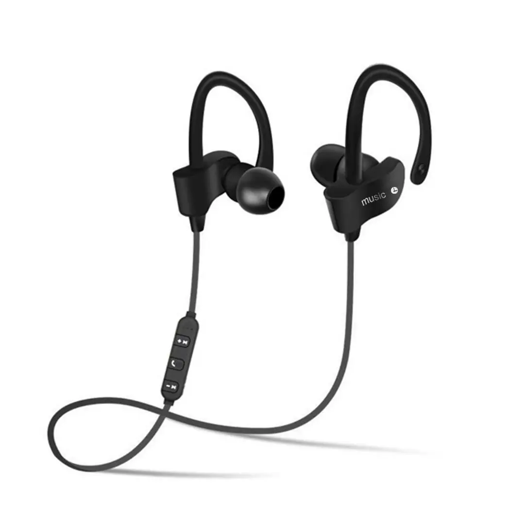 Магнитные наушники Bluetooth водонепроницаемые спортивные 4 1 с зарядным кабелем