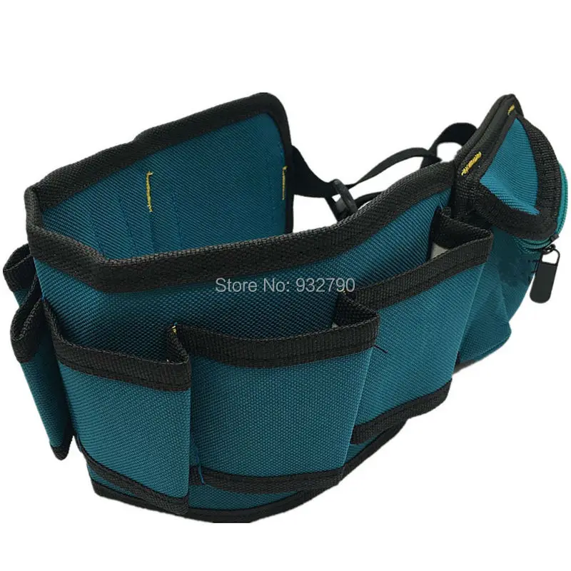 Multifunctional Electrician Tool Bag Waterproof Tools Pockets Waist
