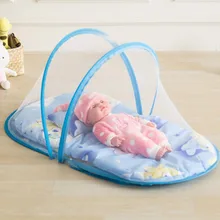 Детская кровать противомоскитные сетки Fodable новорожденная кроватка сетка портативная кроватка с подушками хлопок матрас 0 до 12 м мальчики девочки постельные принадлежности набор