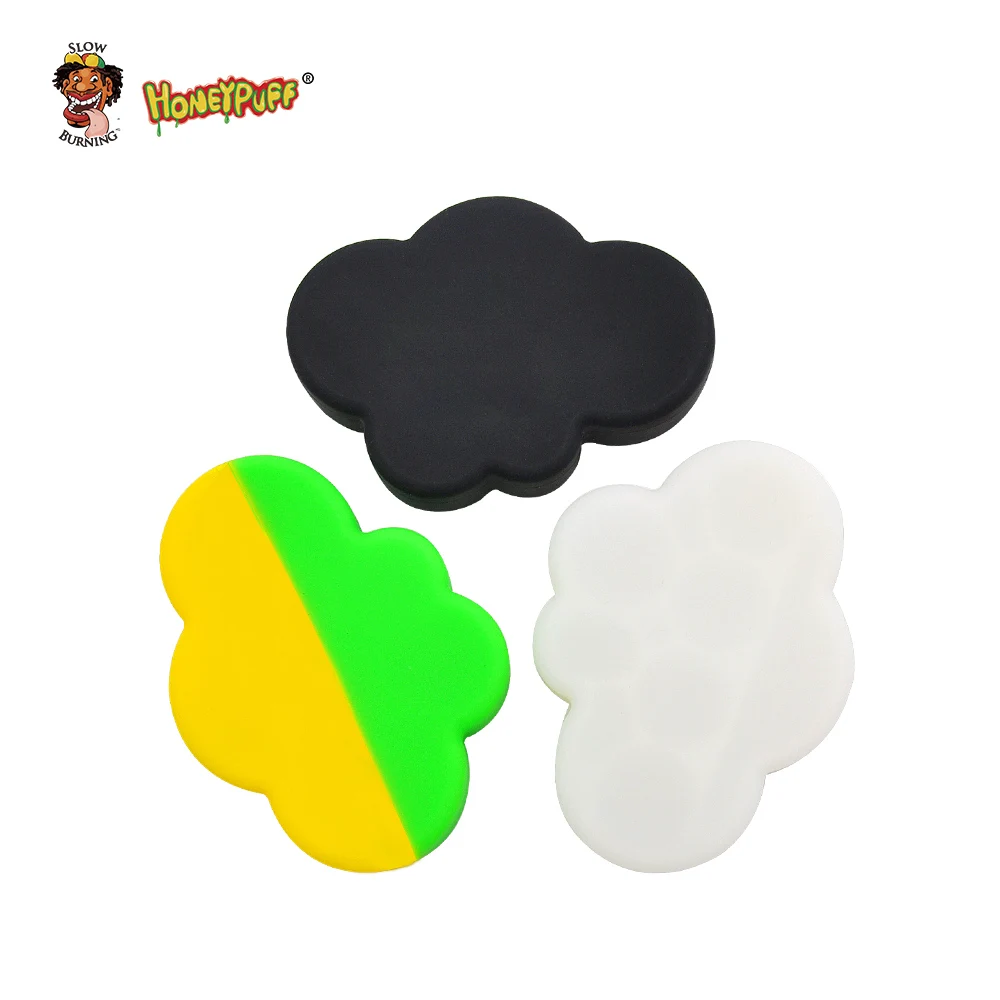 

HONEYPUFF 75ML Multi Silicone Wax Oil Cream Jar 7 IN 1 Concentrate Container Non Stick Wax Oil Cream Jar Dab or Slick oil jars
