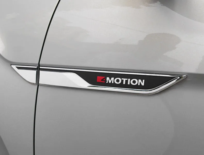 Хром ABS черный, серебристый, красный, 4 Движения эмблема наклейка автомобиль Стайлинг установка крыло эмблема логотип для VW teramont влево и вправо