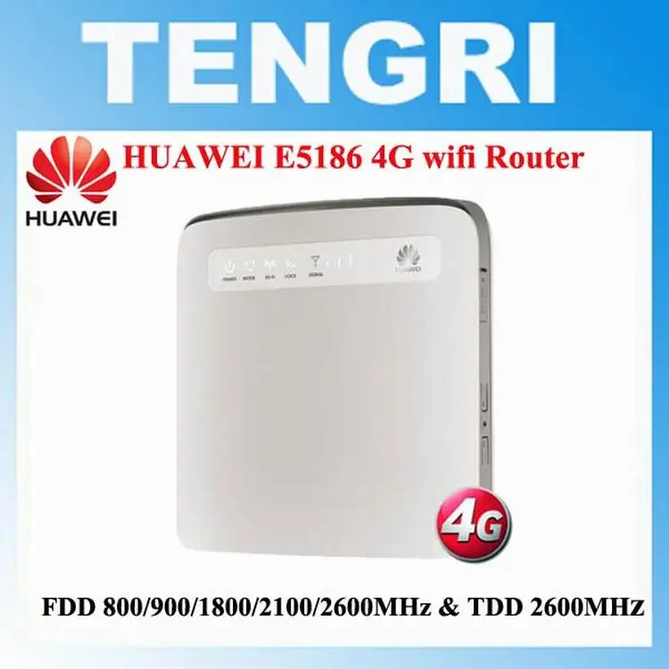 

Huawei E5186 E5186S-22a 4G FDD TDD Cat6 802.11ac LTE CPE Wifi Router LTE Band 1/3/7/8/20/38 PK e5186s-61a LTE Band 3/7/28/40