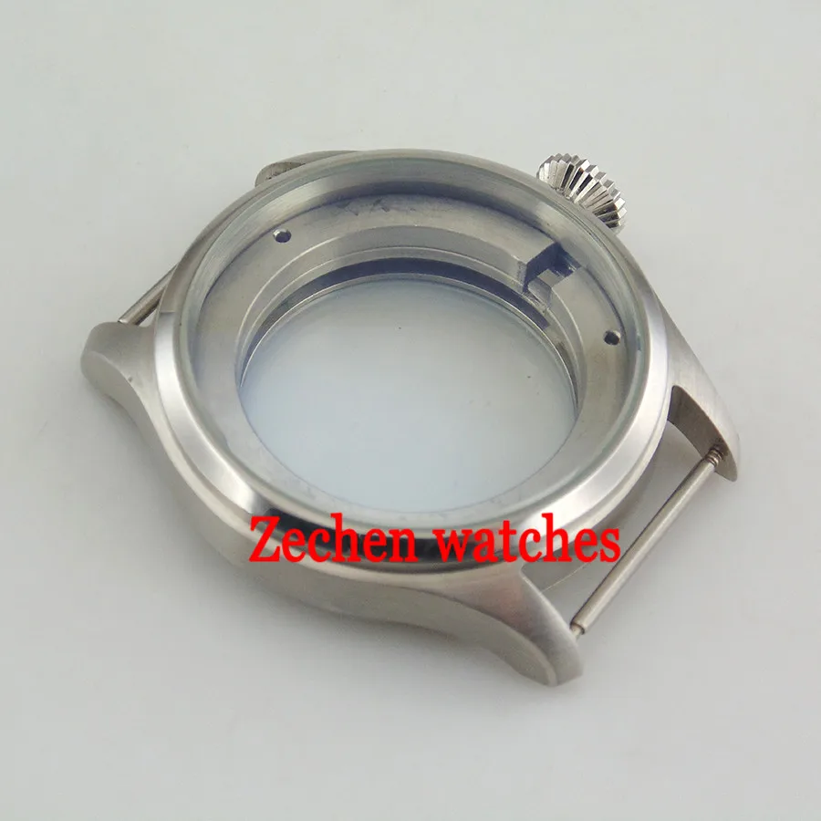 

47mm Stainless steel case fit Seagull st25 Series movement parnis watch
