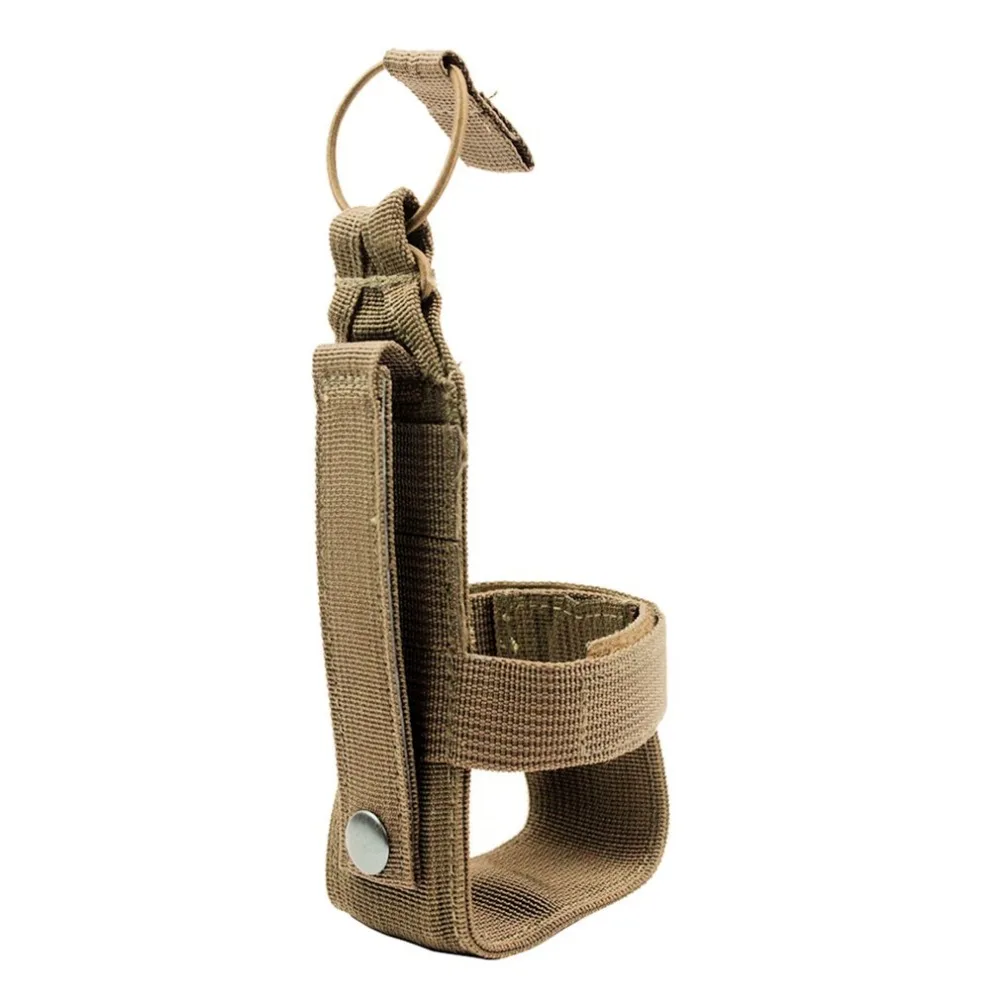 Durable Nylon Tactical Hiking Camping Water Bottle Holder Belt Carrier Pouch Bag