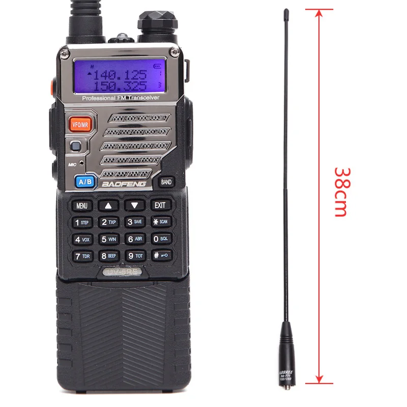 Портативная рация Baofeng UV 5RE 8 Вт высокая мощность 3800 мАч 10 км УВЧ дальность
