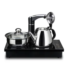 Электрический чайник 3 в 1, набор, Электрический индукционный чайный сервиз, быстрый набор, электрический чайник, автоматическая загрузка воды