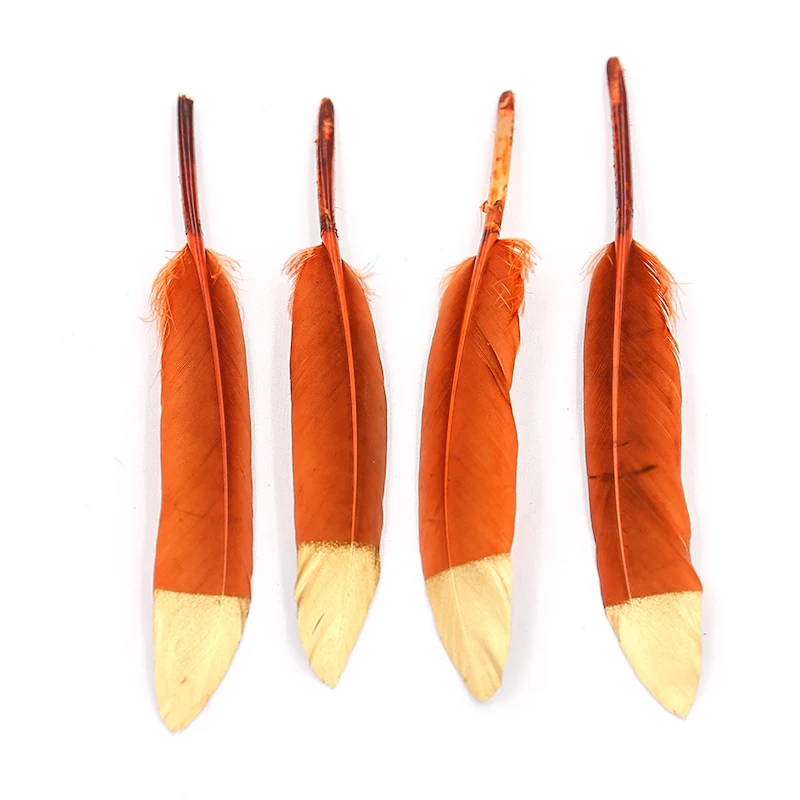 Natural Goose Feather 10-15CM Various Colors Goose Feather DIY Craft Wedding Party Ornaments Ornaments Christmas Decoration