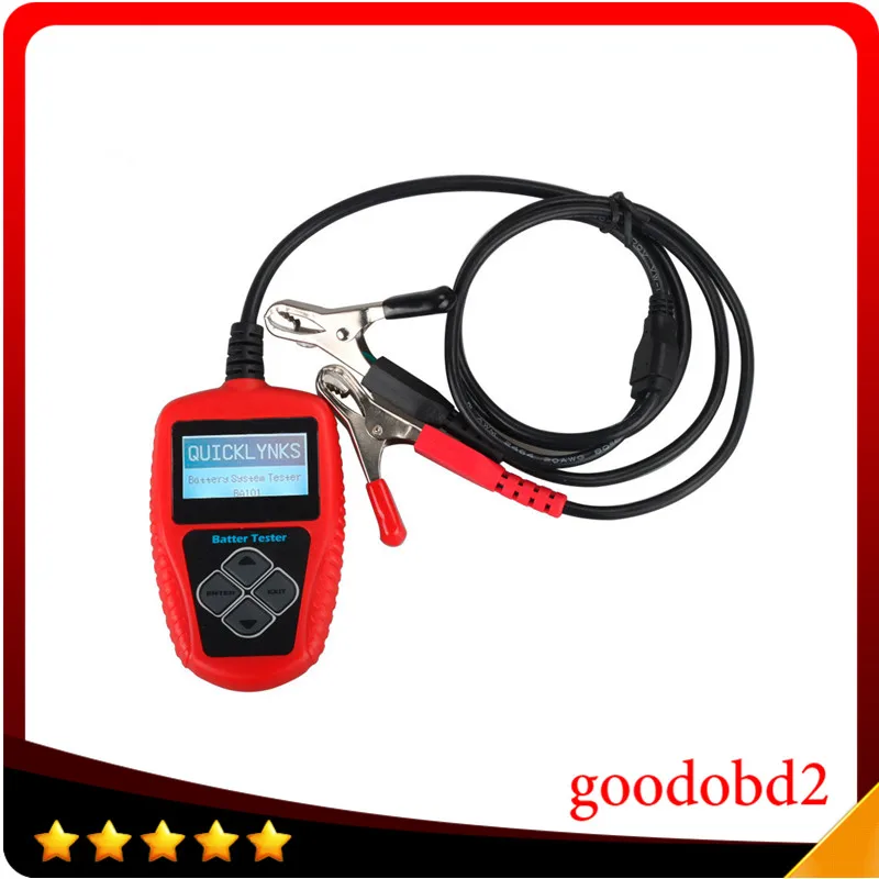 New Arrival QUICKLYNKS BA101 Automotive 12V Vehicle font b Battery b font Tester Scanner font b