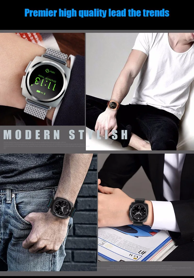 Металлические пояса smart Watch, с оригинальной фабрики bluetooth A11 smart Watch, pk u8 с клавиатура на русском и английском языке наручные часы