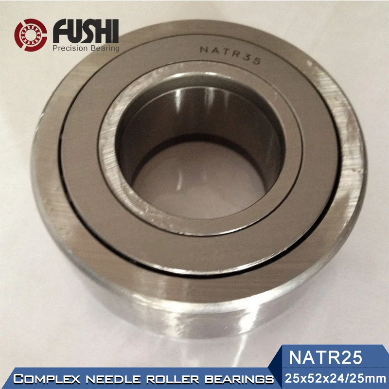 

NATR25 Roller Followers Bearings 25*52*25*24mm ( 1 PC) Yoke Type Track Rollers NATR 25 Bearing NATD25