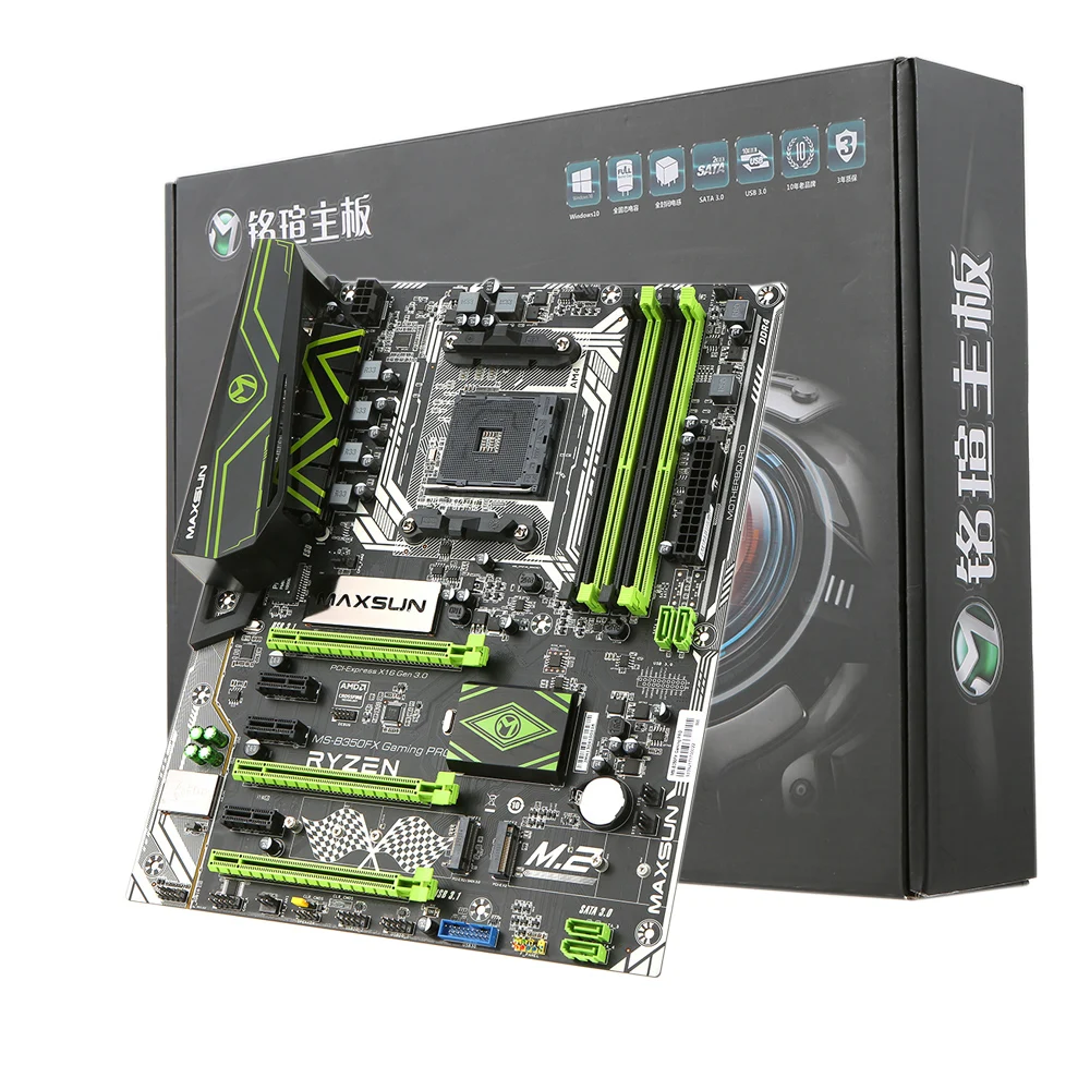 maxsun ms b350fx gaming pro for amd b350 am4 socket atx gaming mainboard motherboard system maxsun ms b350fx gaming pro for amd b350 am4 socket atx gaming mainboard motherboard system