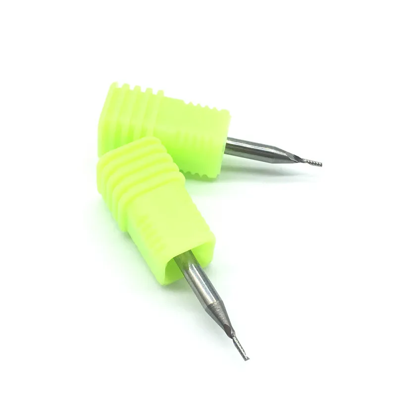 1PC One Flute Spiral d1x4 1mm 4mm long Wood Milling Cutter high quality PVC Carbide Engraving Cutters CNC router bits acrylic |