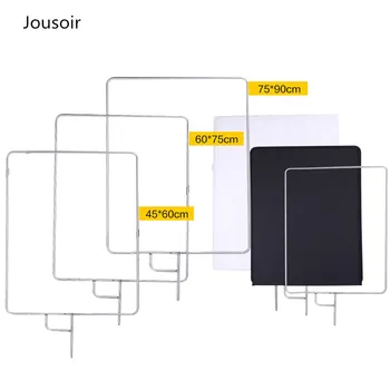 

Handheld 18"/ 23"/29" 5in1 Frame Diffusor Reflector Multi Collapsible Accessory For Lighting Camera Video Studio shooting CD50