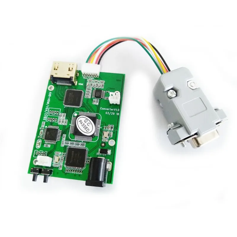 Direto da Fábrica Placa de Conversor de Sinal de Vídeo Cvbs para Hdmi Placa de Conversor de Sinal Ahd Sinal Cvbs Vga Ahd41 4-em-1 hd Cvi Tvi 4 Direto Da fábrica AHD41 4 em 1