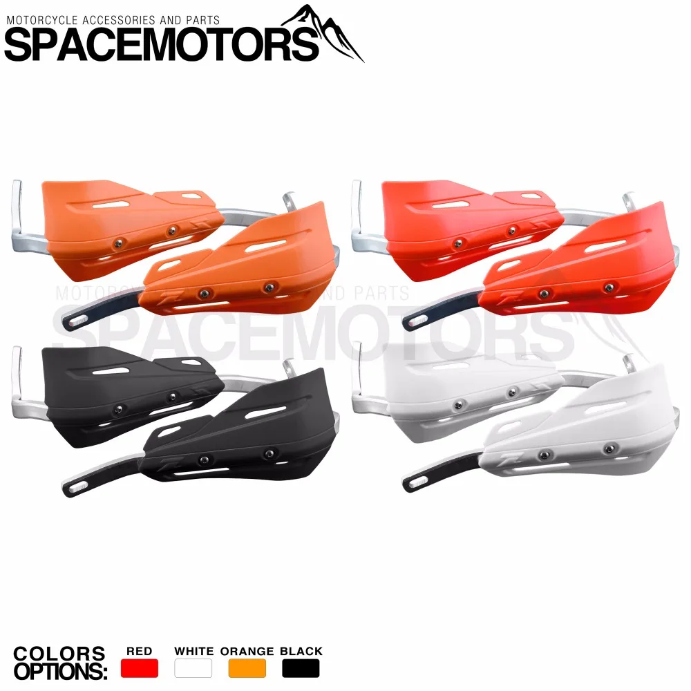 Motorcycle Handlebar Hand Protectors with aluminium alloy insert for motorbike 7/8" 22mm and 1 1