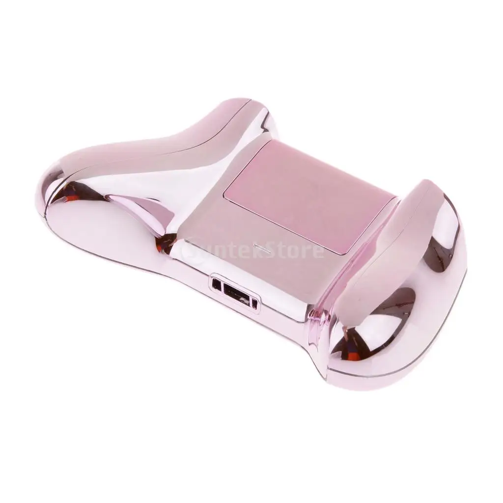 Custom Chrome Controller Case Housing Kit Full Shell for Xbox One Pink