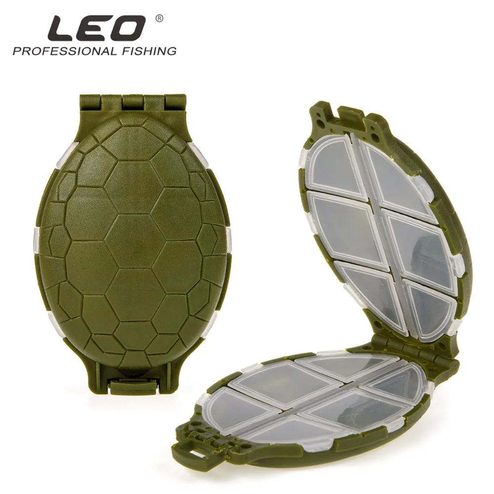 

LEO 12 Turtle Fishing Box Turtle Accessories Box Hook Box Small and exquisite
