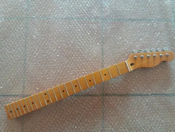 

Maple 21 frets vintage guitar Neck and vintage tuners for TELE style Yellow
