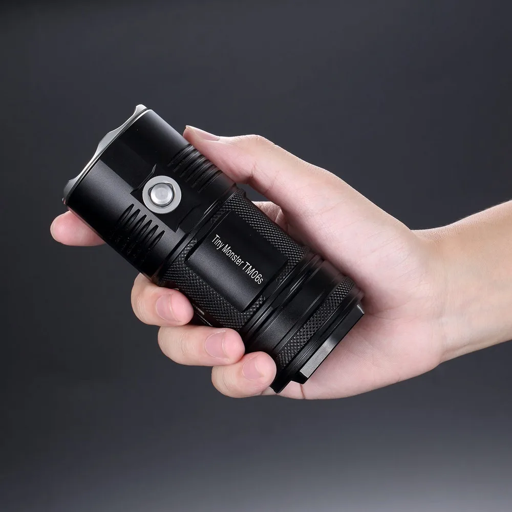 Распродажа! NITECORE 4000Lm TM06S CREE светодиодный фонарик U3 водонепроницаемый без 18650