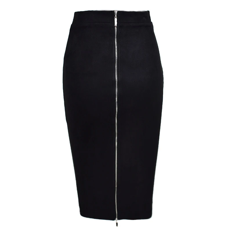 Женская юбка карандаш из искусственной замши с высокой талией|suede skirt women|suede skirtfaux
