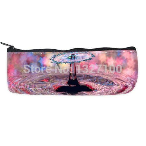 luxry Transparent water drops tower Custom Pencil Case Bag leisure | Канцтовары для офиса и дома