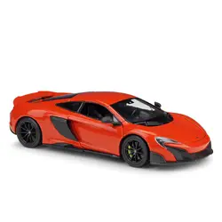 1:24 Diecast металла спортивные модели автомобиля игрушки для Mclaren 675lt с рулевого колеса Управление переднего колеса рулевая игрушка для Детский