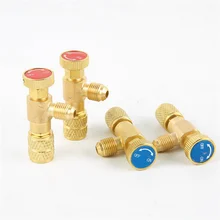 Высококачественный внешний провод 1/4, Внутренний провод 1/4 регулирующий клапан удержания кондиционера, части зарядного клапана кондиционера 1 шт