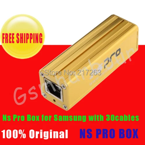 NS PRO BOX кабели для Samsung разблокировать и вспышкой ремонт коробка NSPRO с 30 Бесплатная