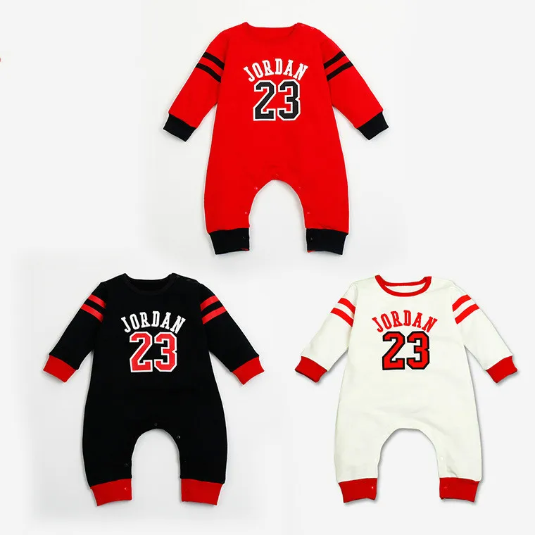 Spring Laker Baby Boys Rompers Basketball sports Romper Jumpsuit
