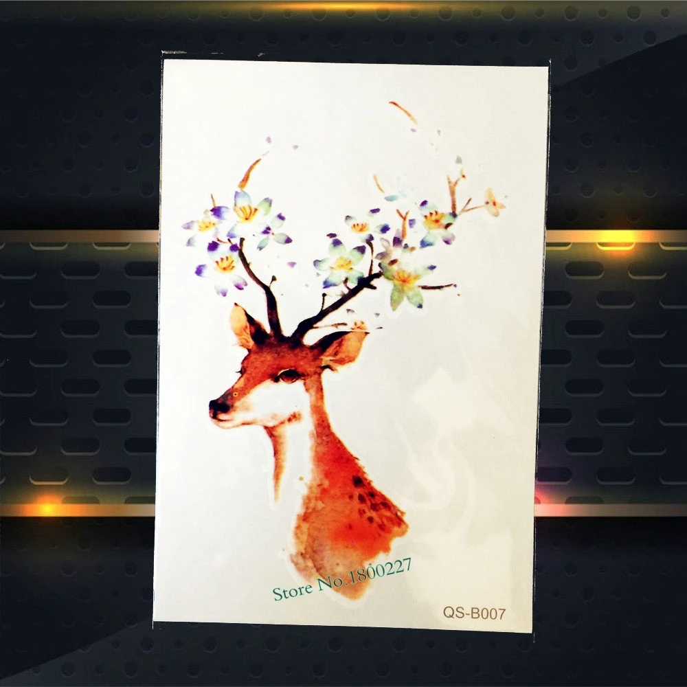 Хэллоуин Макияж флэш временная татуировка Череп кости крови меч дизайн мужской