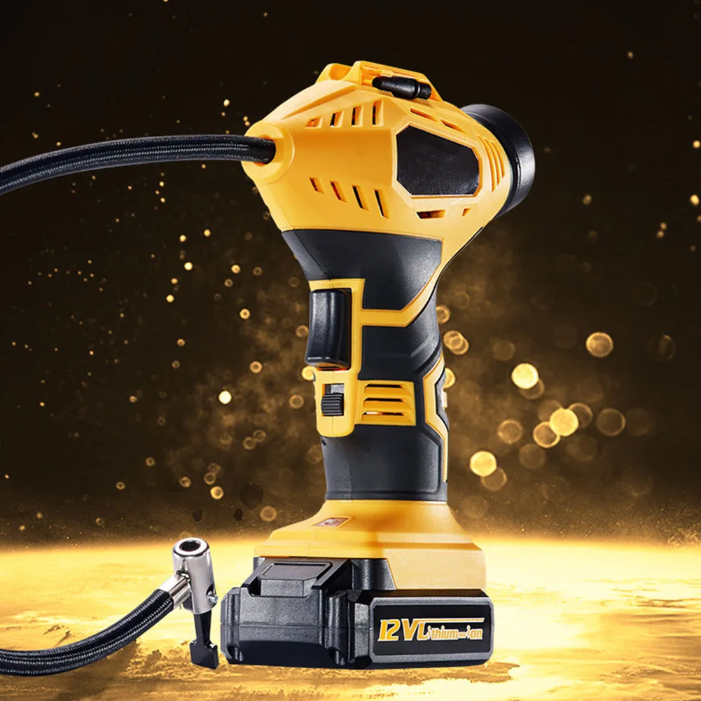 

Tyre Inflator Accessories Air Compressor Portable Rechargeable Multifunctional Automatic Pump Cordless Handheld Vehicle Car