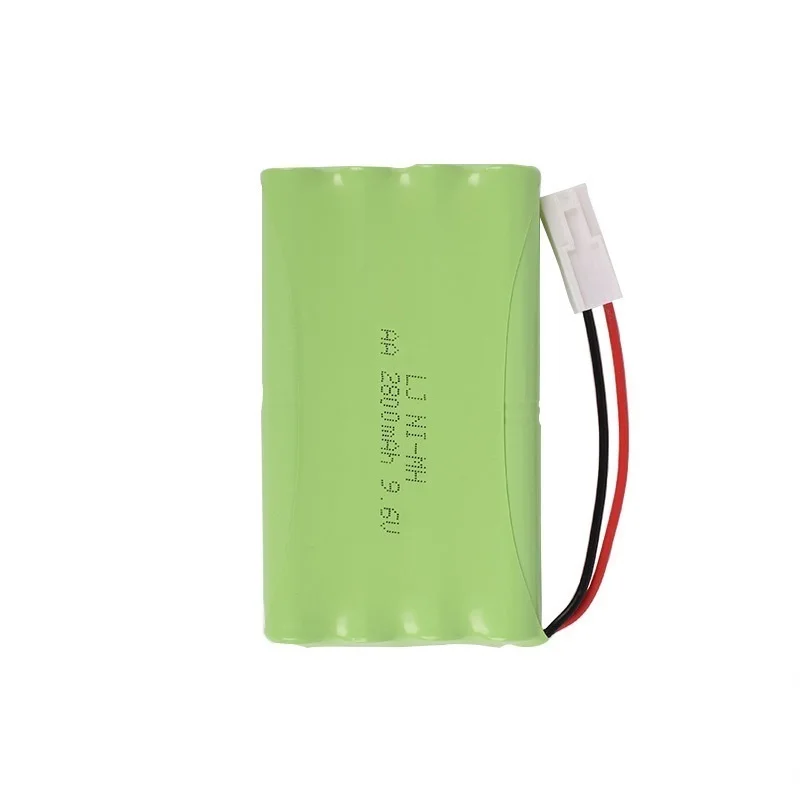 Billig 9,6 V 2800mAh NI MH akku für RC Fernbedienung Controul Spielzeug Auto spielzeug Boot spielzeug Pistole Tank 8 * AA 9,6 v batterie gruppe freies verschiffen