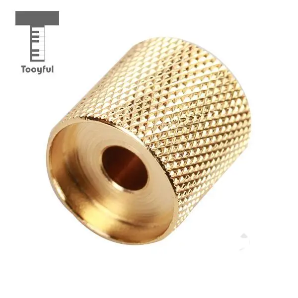 

Tooyful High Quality 1Pc Gold Electric Guitar Reflector Volume Tone Control Knob for Guitarra Replacement Guitar Bass Accessory