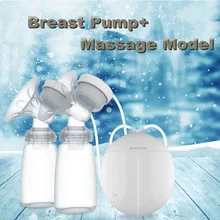 Double Electric Breast Pumps Automatic Massage Postpartum Breast Pump Baby Breast Feeding Milk Extractor Accessories With USB Double Electric Breast Pumps Automatic Massage Postpartum Breast Pump Baby Breast Feeding Milk Extractor Accessories With USB