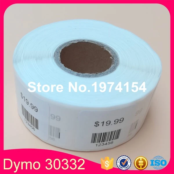 square dymo labels
