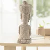 VILEAD-estatua de Pukao Moai de la Isla de Pascua, piedra arenisca de 11 pulgadas, figuritas para el día de Pascua, accesorios de decoración del hogar, suministros para eventos y fiestas ► Foto 2/6
