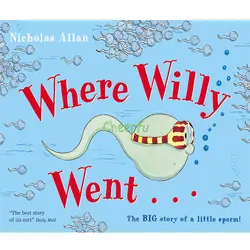 Где Вилли подошел английский рассказы изображение карты книга для детей чтению детей обучения раннего детства Монтессори