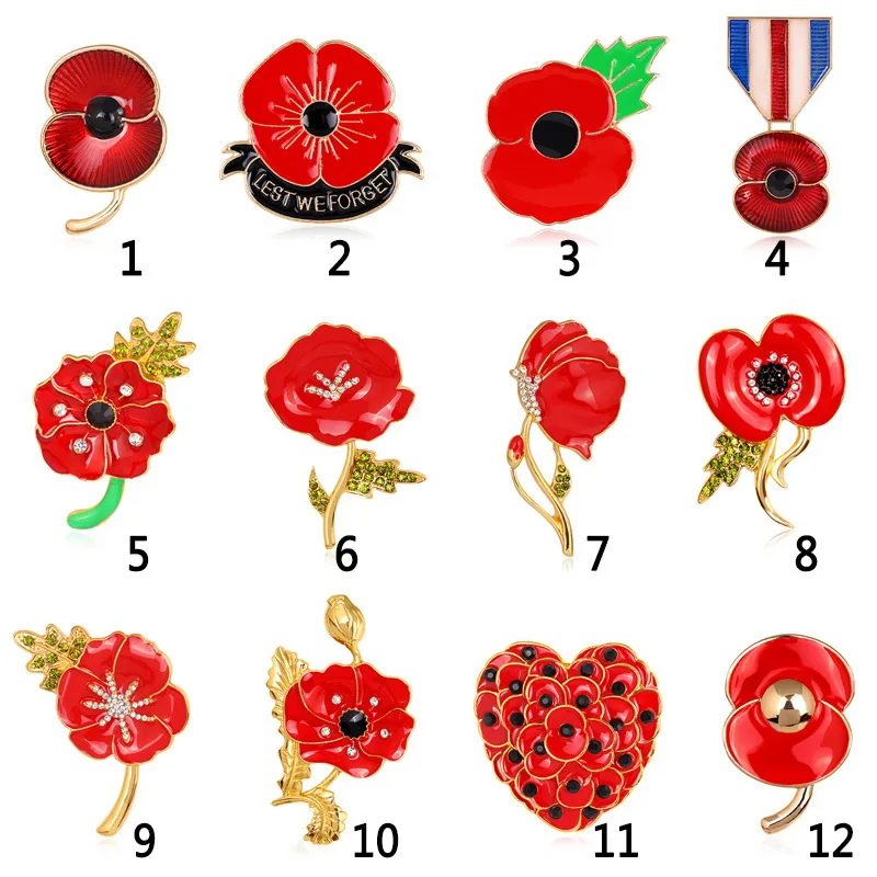 Online Buy Wholesale poppy pin badges from China poppy pin badges