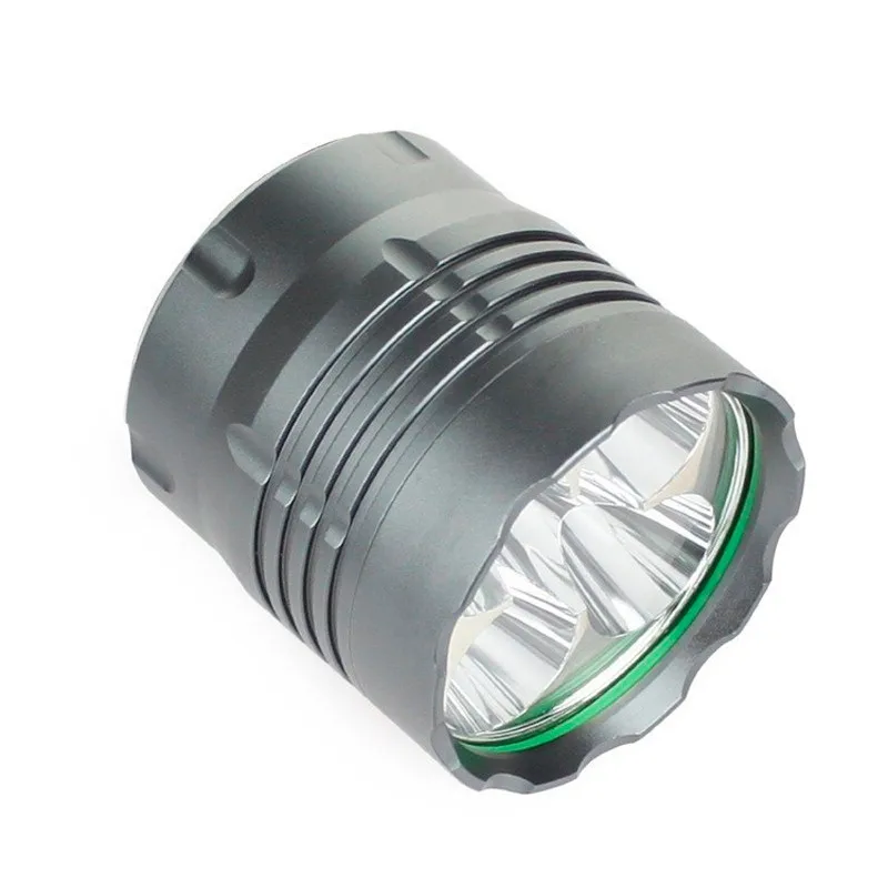 Sale 7000 Lumen Cycling Helmet Bike Light 5x Cree XM-L T6 Led Bicycle Headlamp Bike Head Light + 8.4V 18650 Battery Pack + Charger 4