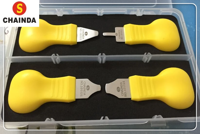 

4X Luxary Snap-on Back Case Opener Bezel Remover Watch PRY Type Friction POP OFF Watch Case Opener Knife Set