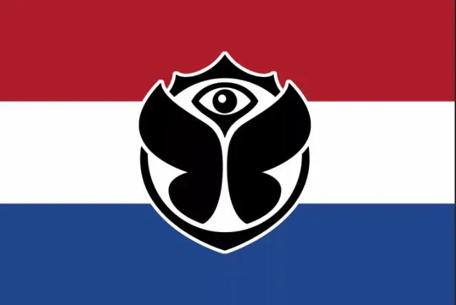 

tomorrowland Flag with Nederland 3x5ft custom any hobby flag banner