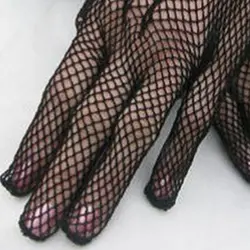 Лидер продаж пикантные Для женщин Вечеринка Пром костюм кружевные перчатки одноцветное Цвет модные открытые женские перчатки